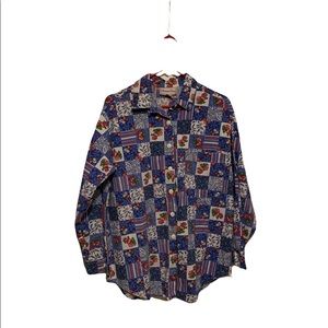 Penbrooklane 18W Long Sleeve Button Down Shirt